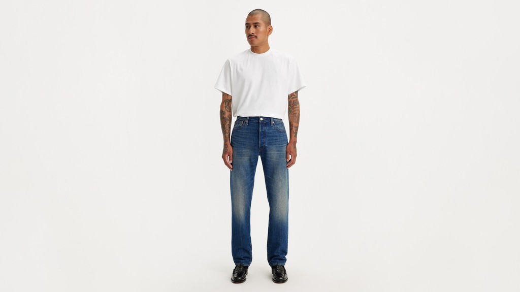 Levi's 501 '54 heren Essentieel chino-wit