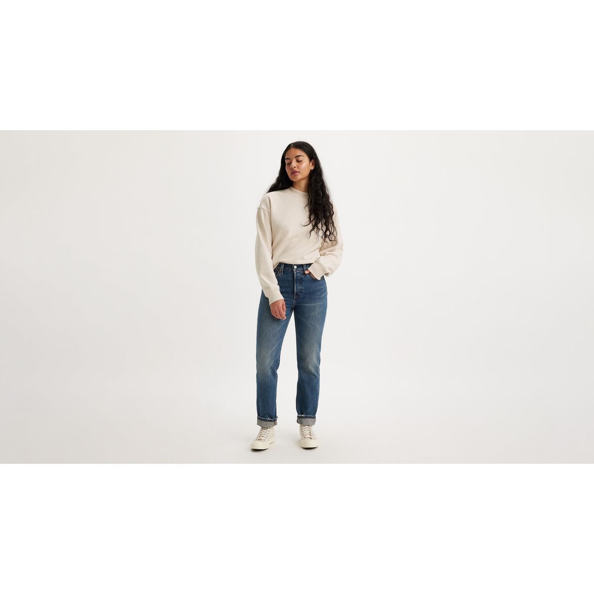 Levi's wedgie selvedge shop jeans