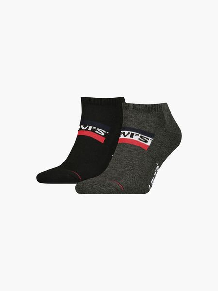 Levi's® Low Cut Sportswear Logo Socks - 2 Pack