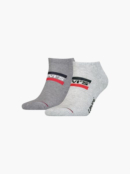 Levi's® Low Cut Sportswear Logo Socks - 2 Pack