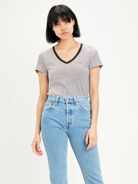 Tee shirt levis discount femme col v
