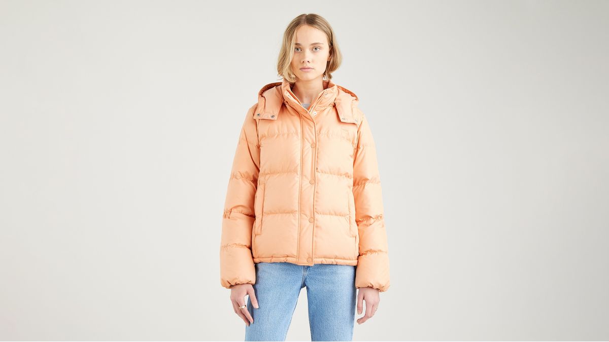 ●COVERNAT●W RDS BIG GLOSSY SHORT PUFFER レディース MUSINSA公式 | COVERNAT RDS Civic Glossy Short Puffer Brown