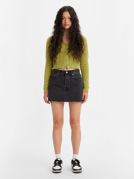 Mini skirt overalls discount