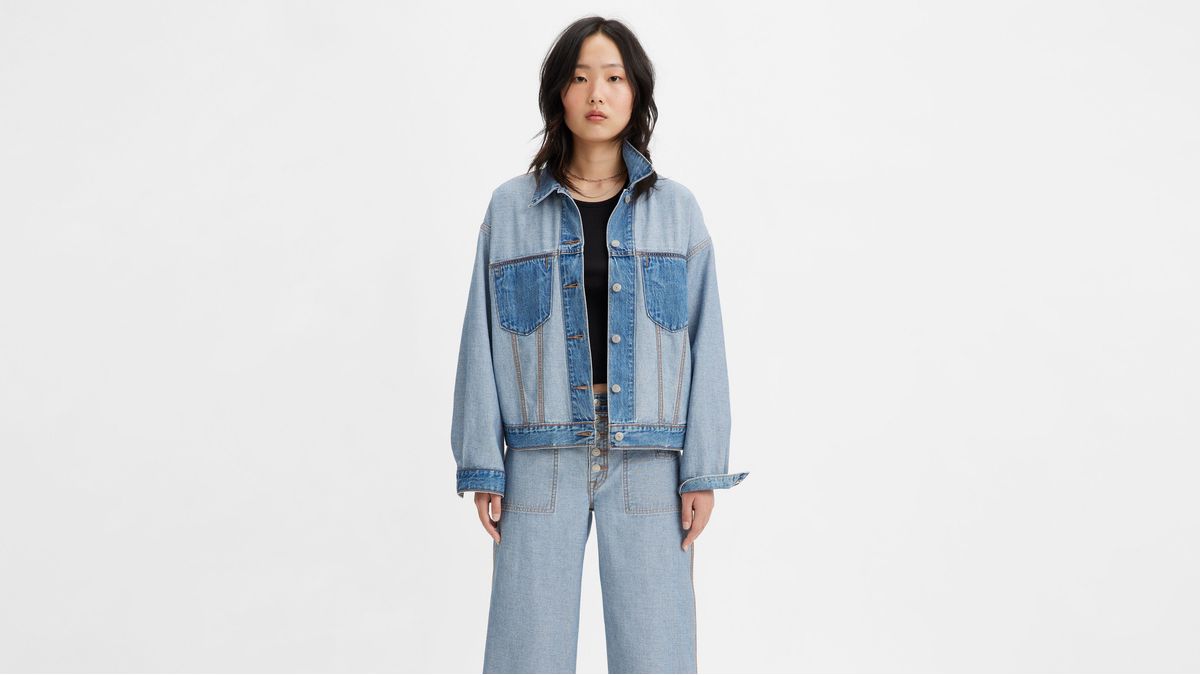 Levis reversible trucker jacket best sale