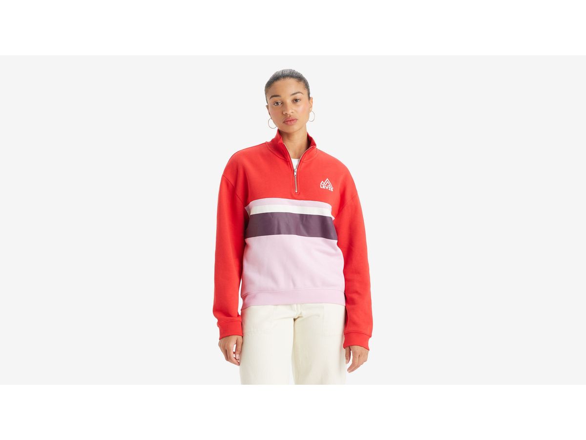 Graphic Rue 1/4 Zip Sweatshirt - Levi's