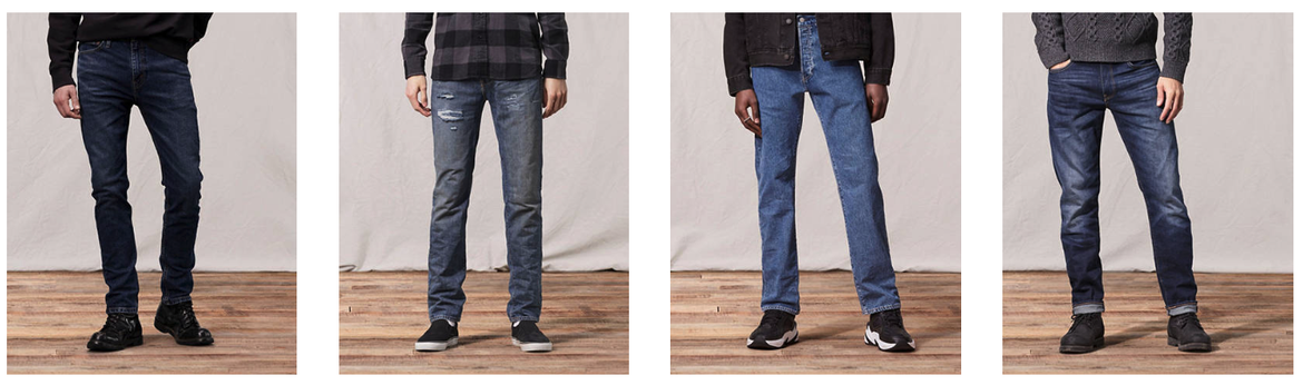 Men's Size Guide - Levi's