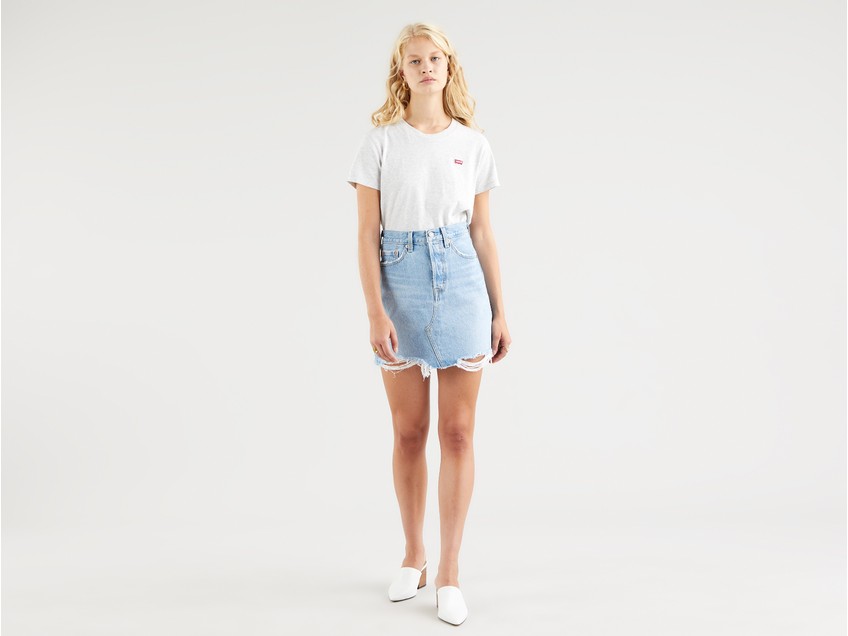 Deconstructed iconic boyfriend skirt Clearance
