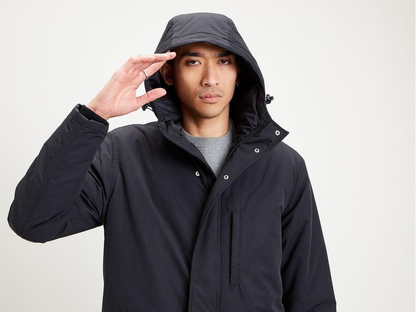 Levis woodside 2025 long utility parka