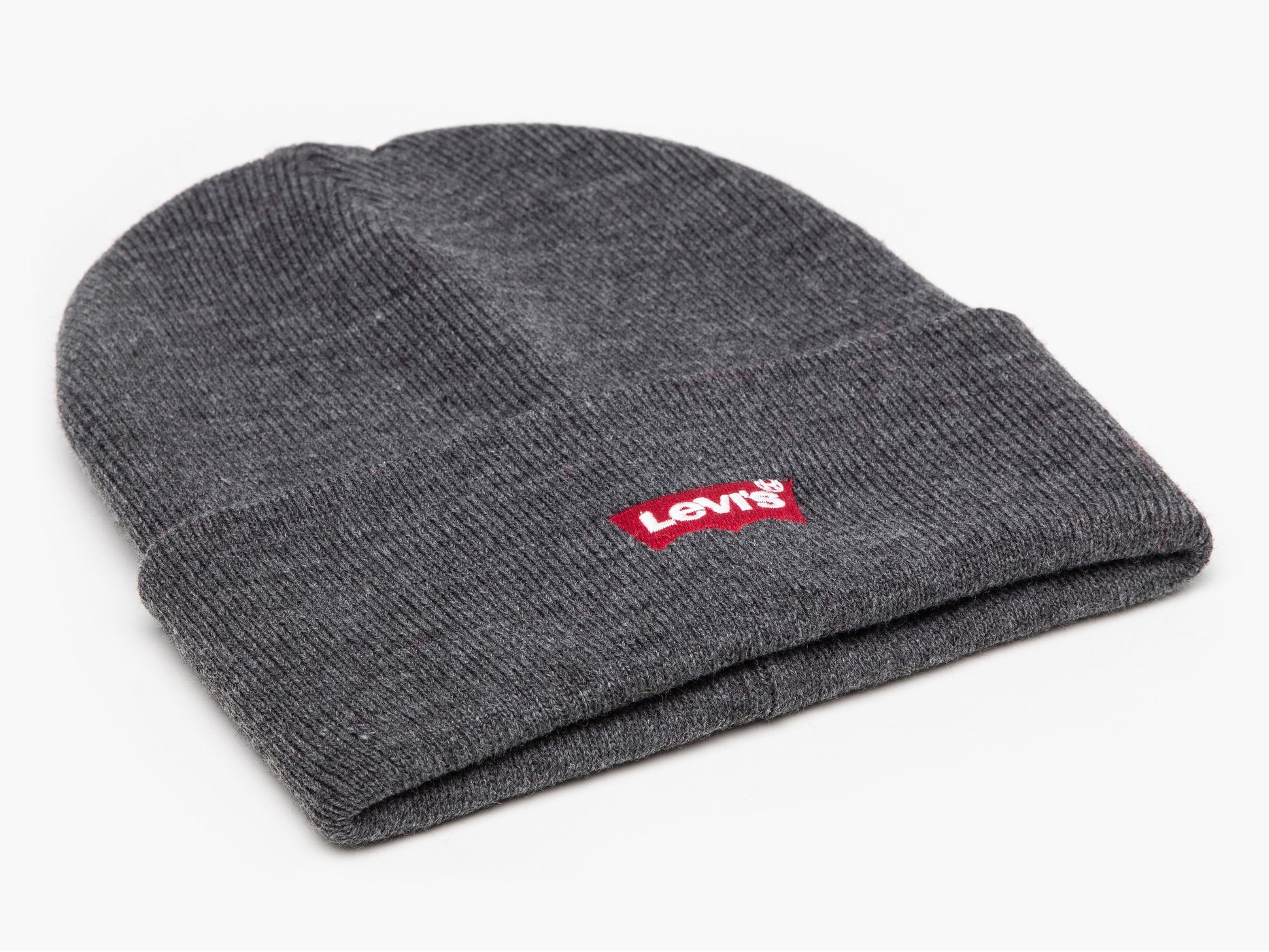 Berretto Invernale Moda Levi's Batwing Embroidered Beanie Cuffia
