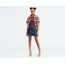 Deconstructed Iconic Boyfriend Skirt