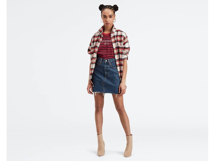 Levi's boyfriend sales skirt
