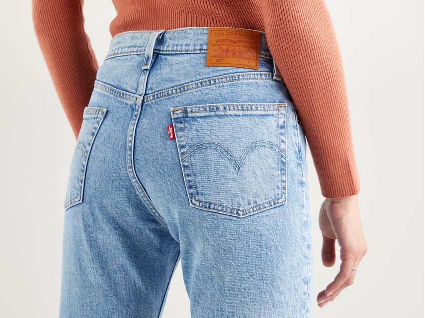 Levis 501 crop jeans tango beats hot sale