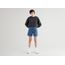 Pleated Ribcage Shorts