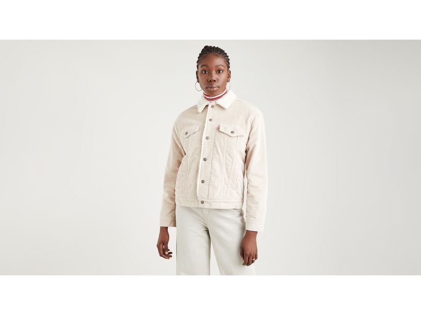 Ex Boyfriend Sherpa Trucker Jacket Levi s