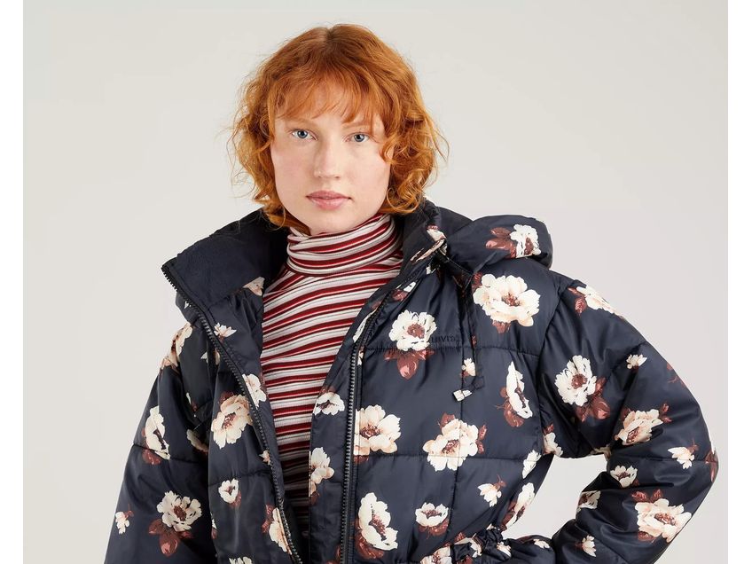 Levis floral jacket sale