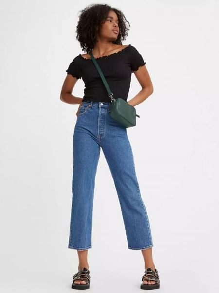 Ribcage Straight Ankle Jeans