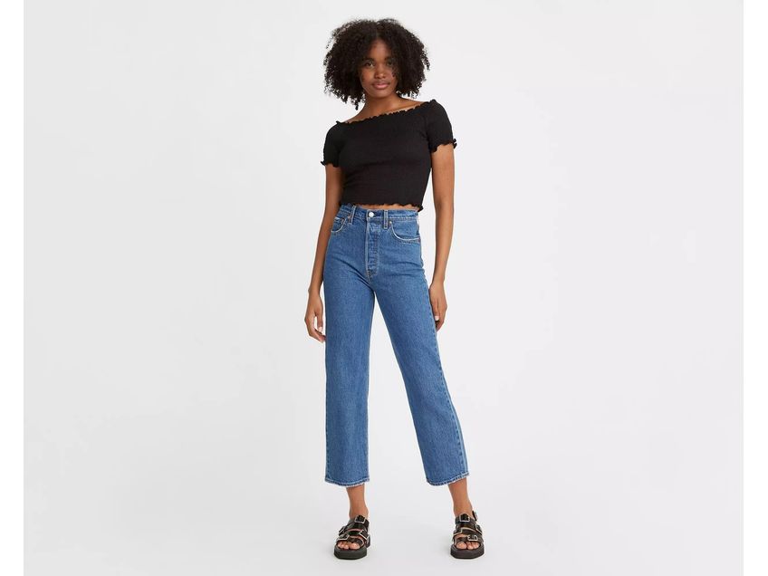 Ribcage straight ankle jeans levis new arrivals