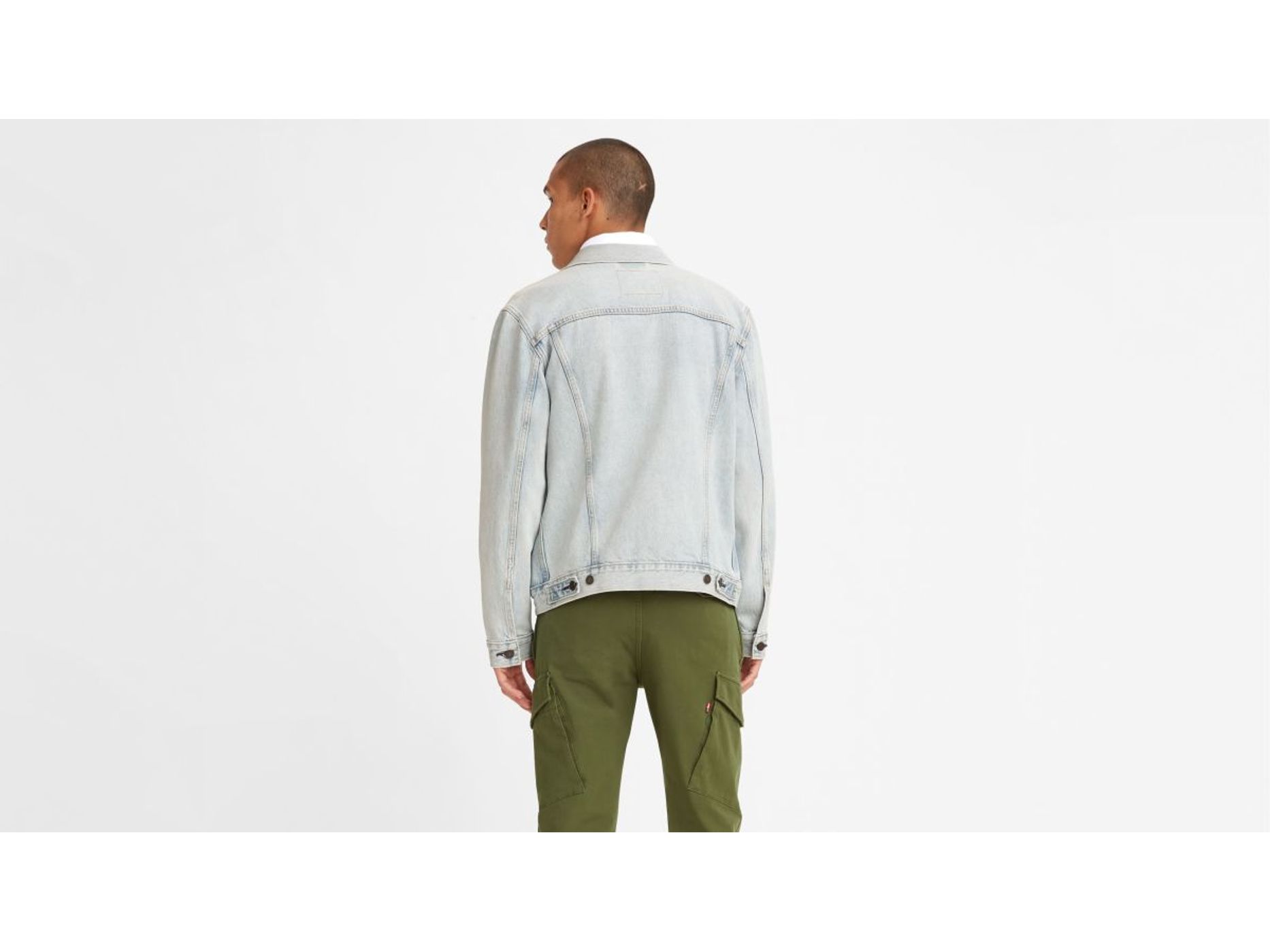 Levi's Type I Sherpa truckerjack voor heren, Barold Play Winter, XL