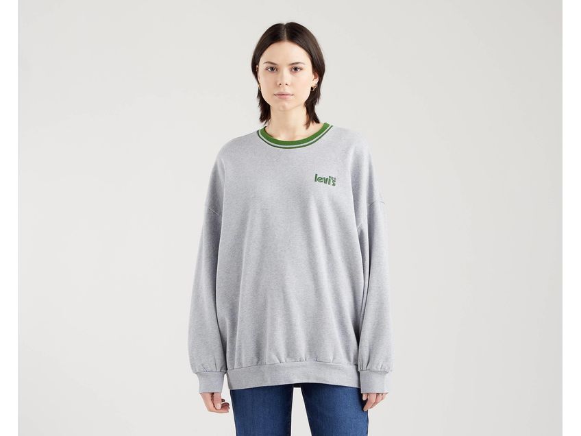 graphic prism crewneck sweatshirt