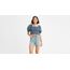 Rey Smocked SS Blouse