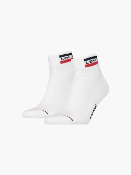 Levi's® Mid Cut Sportswear Logo Socks (2 Pack)