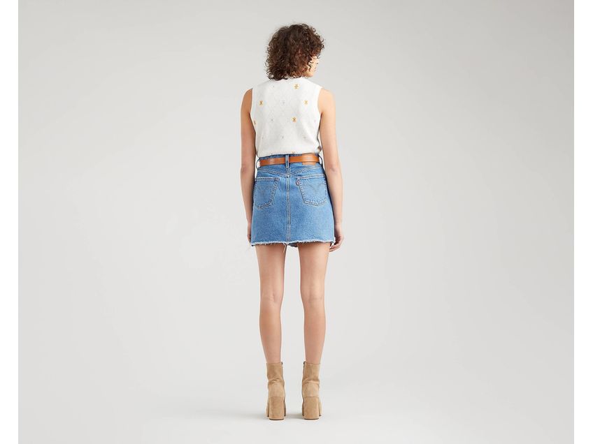 High Rise Deconstructed Iconic Skirt - Levi's