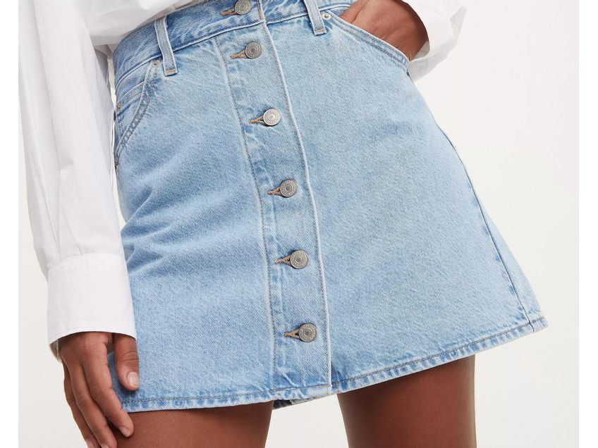 Levi's button front skirt outlet