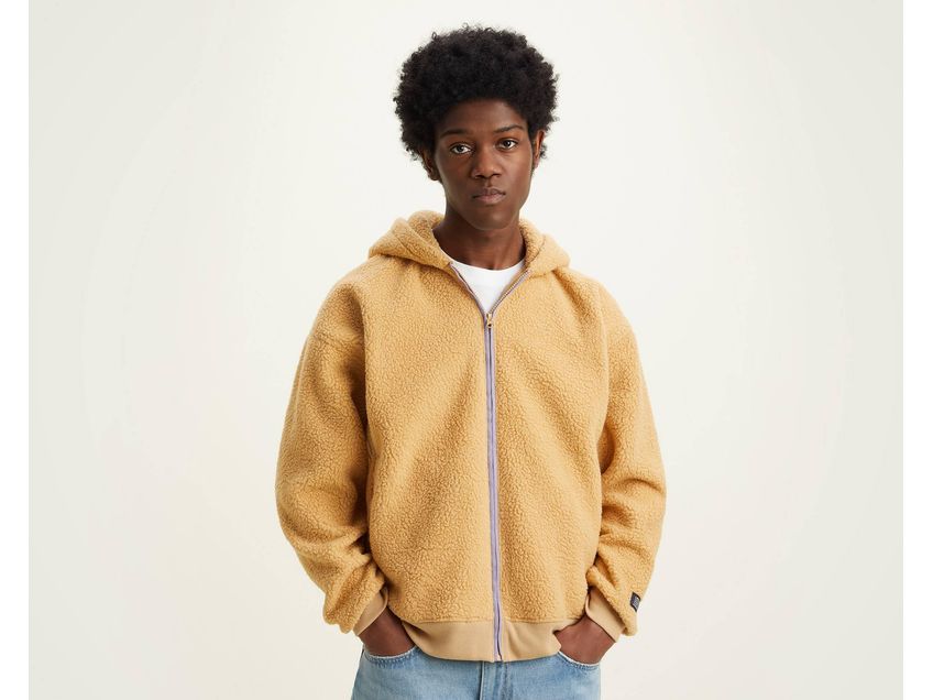 Sherpa Full Zip Hoodie Levi s