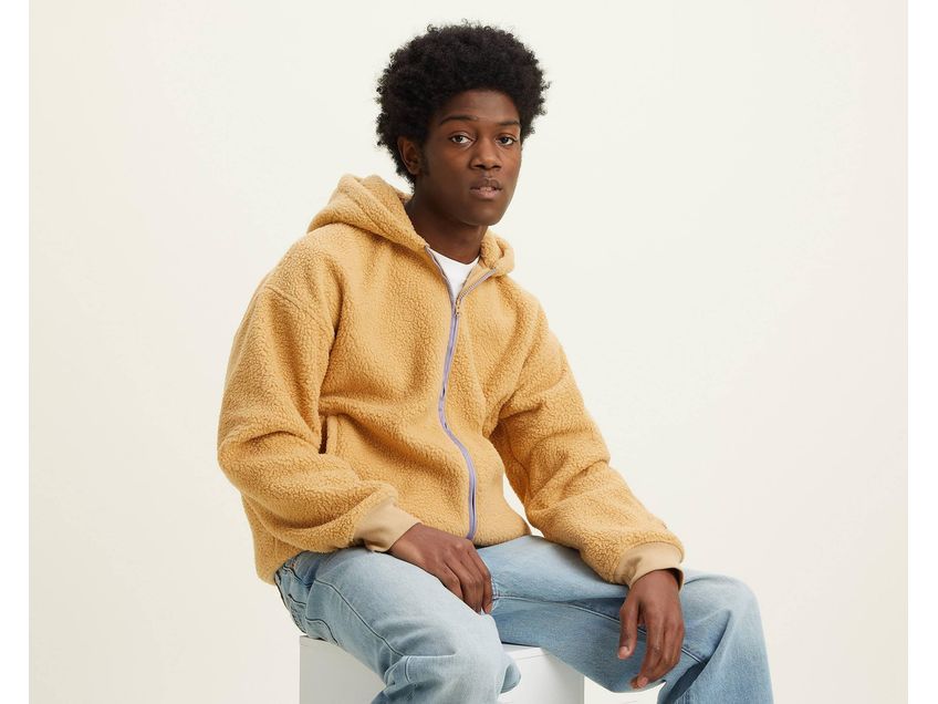 Pacsun sherpa hoodie online