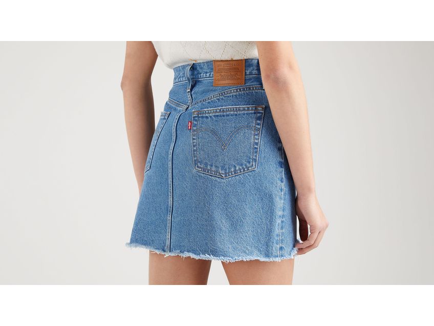 High Rise Deconstructed Iconic Skirt - Levi's
