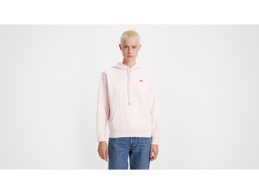 Pink outlet levi hoodie