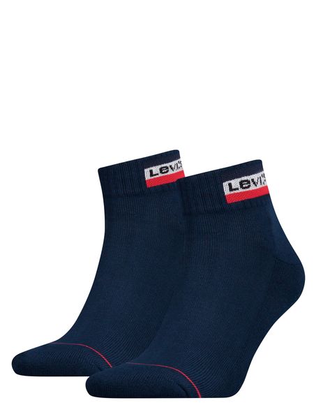 Levi's® Mid Cut Sportswear Socks - 2 Pack