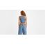 Raine Denim Crop Top - gallery #1