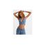 Raine Denim Crop Top - gallery #3