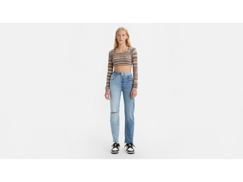 Two tone on sale jeans levis